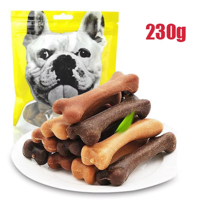 New Dog Bruxism Stick Toothbrush Bone Shape Fresh Natural Nutrition Healthy Adult Dogs Puppy Training Rewards Pet Food Snacks
