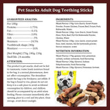New Dog Bruxism Stick Toothbrush Bone Shape Fresh Natural Nutrition Healthy Adult Dogs Puppy Training Rewards Pet Food Snacks