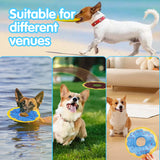 Dog Donuts, Noisy Paper Toys, Outdoor Interactive, Squeaking Sound, Bite Resistant, Suitable for Small and Medium-Sized Dogs