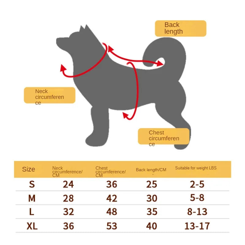 Dog Clothes Pet Dog Hoodie Small and Medium Dog Vest Outdoor Sweatshirt Bulldog Husky Warm Fleece Pet Clothing Puppy Cat Costume
