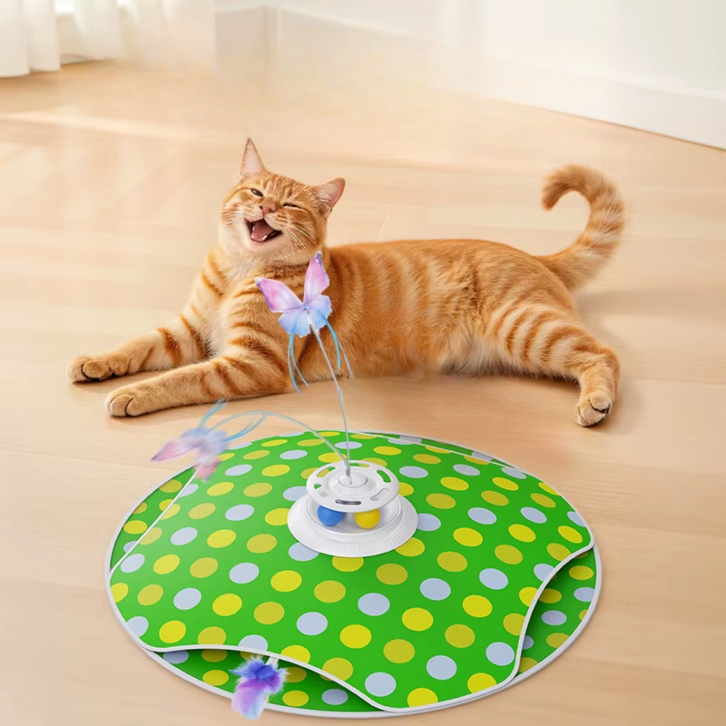3-in-1 Interactive Cat Toy