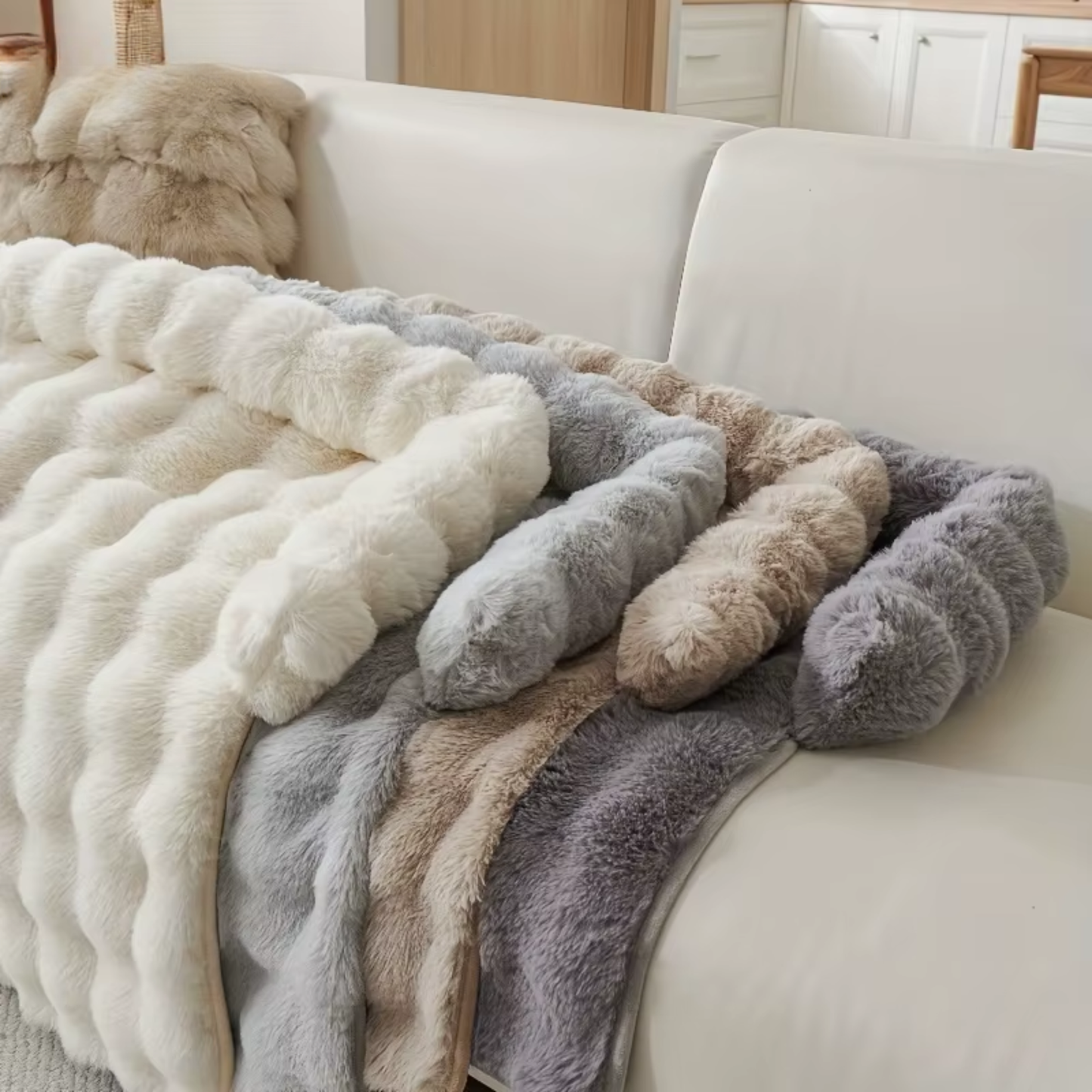 Luxury Plush Dog Bed