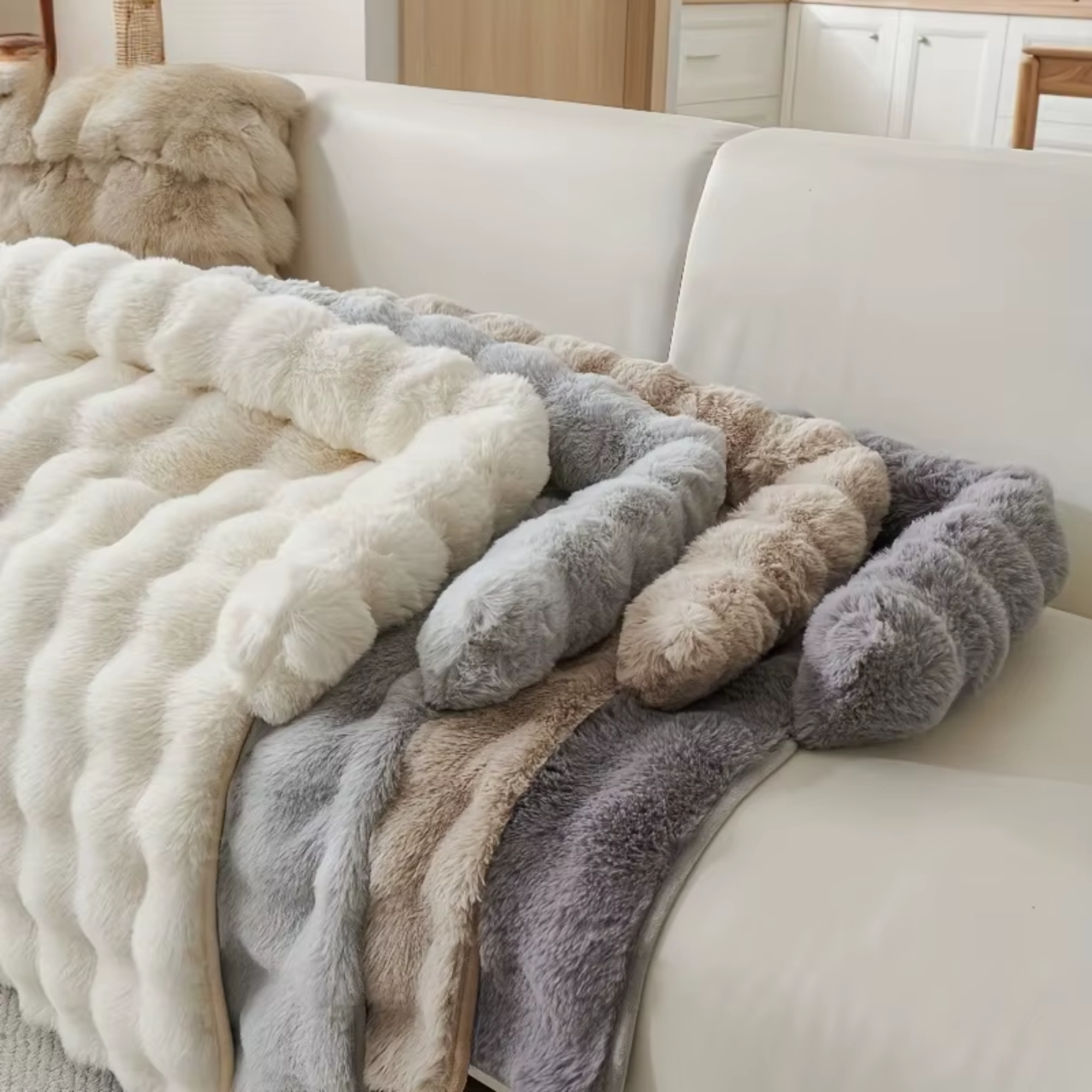 Luxury Plush Dog Bed