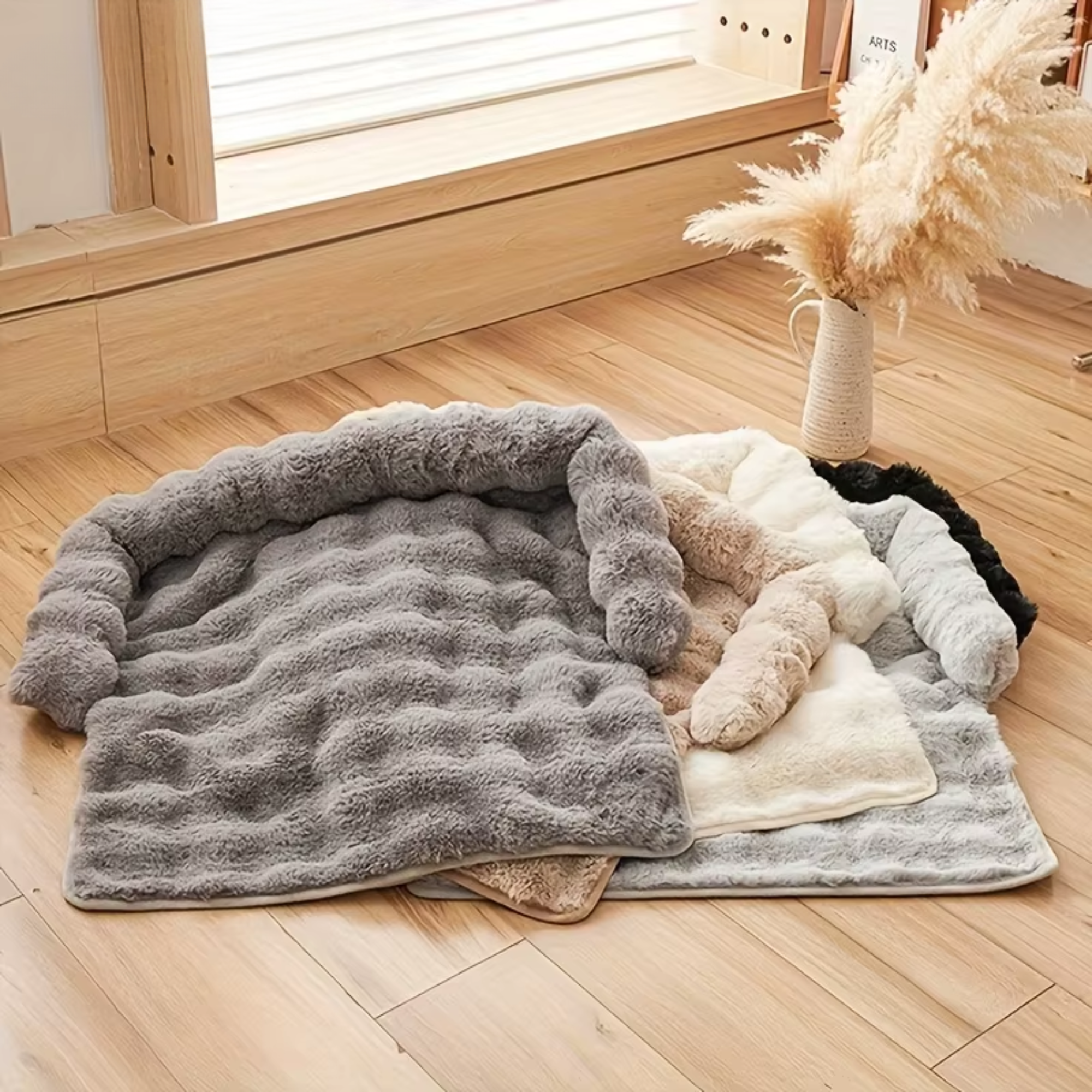 Luxury Plush Dog Bed